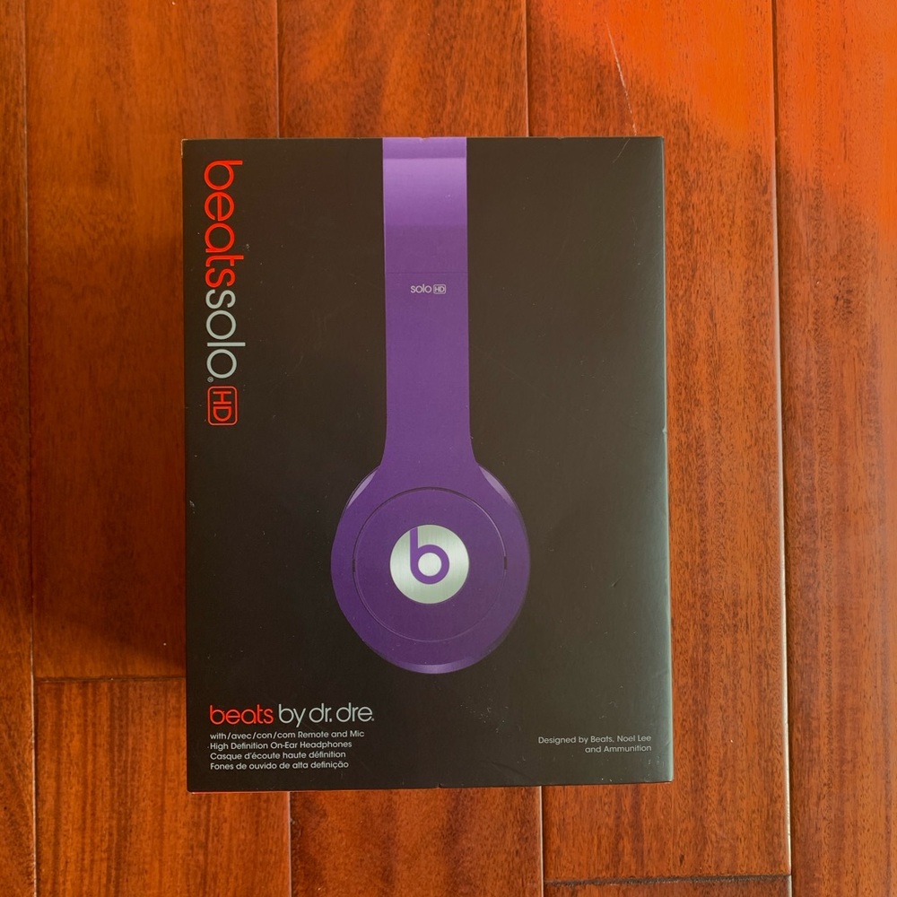 Beats Solo HD- purple